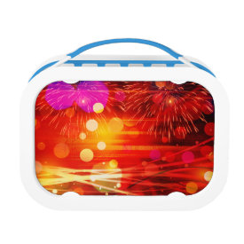 Light Up the Sky Light Rays and Fireworks Lunch Boxes