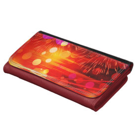 Light Up the Sky Light Rays and Fireworks Wallet