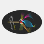 Light Up Your Dreams Oval Sticker