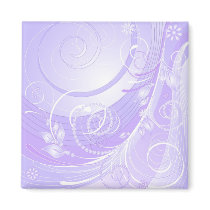light violet winter magnets by VioDeSign light violet winter magnets
