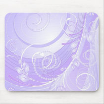 light violet winter mousepads