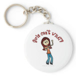 Light Vocalist Girl Key Chains