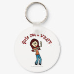 Light Vocalist Girl Keychains