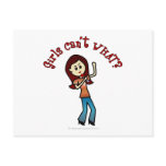 Light Vocalist Girl Postcards