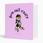Light Volleyball in Blue 3 Ring Binders