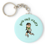 Light Volleyball in Green Keychains