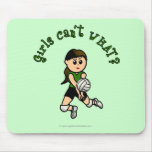 Light Volleyball in Green Mouse Pads