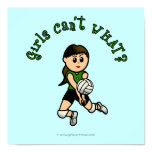 Light Volleyball in Green Poster