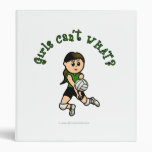 Light Volleyball in Green Vinyl Binder