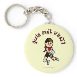Light Volleyball in Red Key Chain