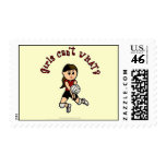 Light Volleyball in Red Postage