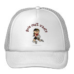 Light Volleyball in Red Trucker Hats