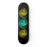 LIGHT VORTEX ,black  blue yellow green orange skateboards