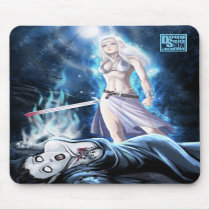 Light vs. Dark Mousepad