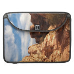 Light vs Shadow on Red Cliffs Sleeves For MacBooks