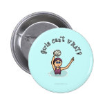 Light Water Polo Player Girl Pins