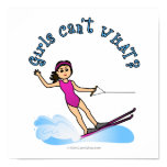 Light Water Skier Girl Prints