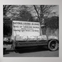 Light Wines and Beer: 1924 Posters