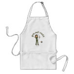 Light Woman Archery in Camouflage Aprons