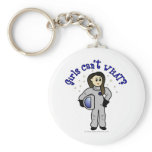 Light Woman Astronaut Key Chain