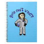 Light Woman Astronaut Notebooks