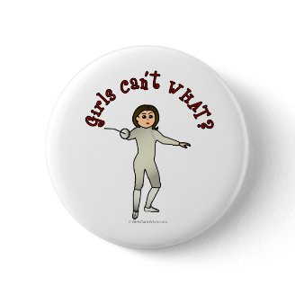 Light Woman Fencing Pins