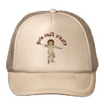 Light Woman Fencing Mesh Hat