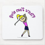 View more Light Woman Golfer Mousepads personalized gift ideas for girls Light Woman Golfer Mousepads