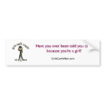 Light Woman Navy Veteran Bumper Stickers
