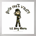 Light Woman Navy Veteran Poster