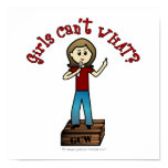 Light Woman on Soapbox Prints