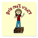 Light Woman on Soapbox Poster