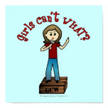 Light Woman on Soapbox Poster