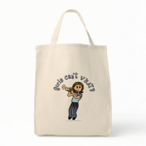Light Woman Playing Trumpet bags