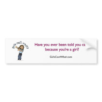 Light Woman Playing Trumpet Bumper Stickers