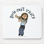 View more Light Woman Playing Trumpet Mousepads personalized gift ideas for girls Light Woman Playing Trumpet Mousepads