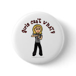 Light Woman Referee Buttons