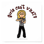 Light Woman Referee Prints