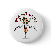 Light Woman Runner in Red Uniform Pins