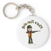 Light Womans Hunting keychains