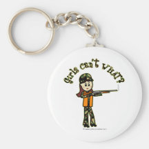 Light Womans Hunting Keychains