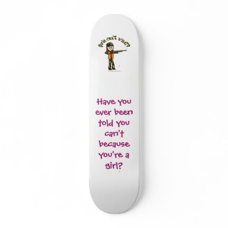 Light Womans Hunting Skateboard Decks