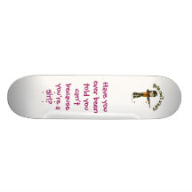 Light Womans Hunting Skateboard Decks