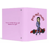 Light Womens Auto Racing binders