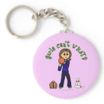 Light Womens Bowling Key Chain