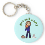 Light Womens Bowling Keychains