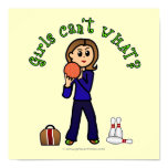 Light Womens Bowling Print