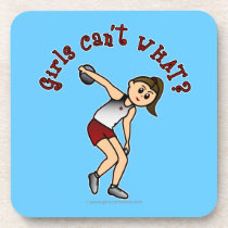 Light Womens Discus Coaster