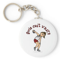 Light Womens Discus keychains