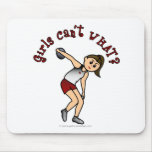 Light Womens Discus Mousepads